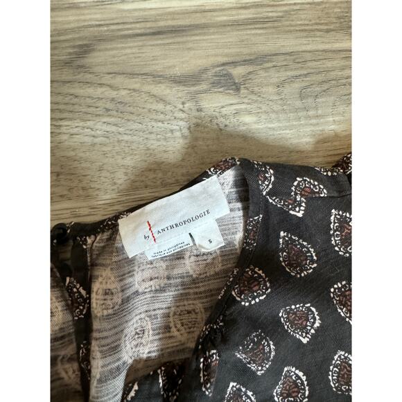 Anthropologie Somerset Paisley wide leg jumpsuit size small - Picture 3 of 4